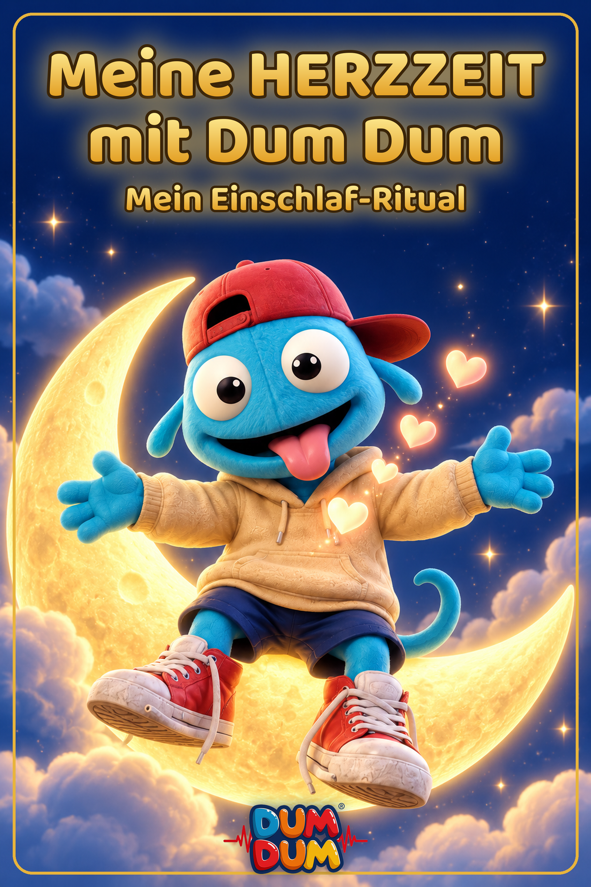 HERZZEIT Einschlaf-Ritual – Karten & Belohnungsplan mit Dum Dum – PDF-Download